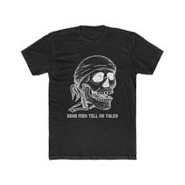 Pirate Dead Men Tell No Tales Men's Cotton Crew T-Shirt Tee S įvairiaspalvis