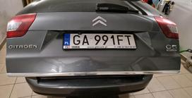 Citroen C5 III Universalas Juostelė Chromuota Chromuota Dangtis