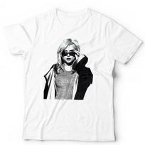 Debbie Harry Tshirt Unisex and Atomic Punk  - White Tshirt M