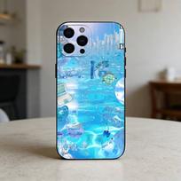 ART Frutiger A-Aero Aqua N-Nostalgia Phone Case For iPhone 17,16,15,14,13,12,11 Plus,Pro,Max,Mini Silicone black Soft Cover iPhone16e