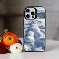 snowman Phone Case For iPhone 17,16,15,14,13,12,11 Plus,Pro Max,XS,Colorful Silver Phone case Funda Cover iPhoneXSMAX