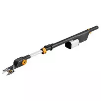 Akumuliatorinis šakų genėtuvas FISKARS, 2 x 12 V, iki 32 mm, kotas 1,3–1,7 m, be akumuliatoriaus