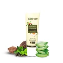Koffeco Green Tea And Chamomile Face Moisturizer For Hydrating Skin 100ml