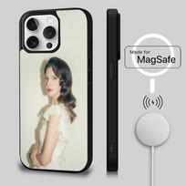 L-Lana Del Rey Bluebird Phone Case For iPhone 16,15,14,13,12,11,Pro,Max,Plus,Mini,SE New Magsafe Magnetic Wireless Charging iphone14plus