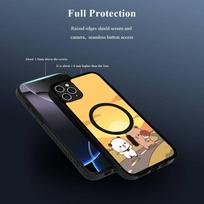 Cute Cartoon Bubu Dudu Magnetic Wireless Phone Case For IPhone 17 16 15 14 13 12 11 Pro Max Plus Mag Phone Cover iPhone 16pro max