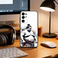S-Sumo wrestler Phone Case For Samsung S25,S24,S21,S22,S23,S30,Ultra,S20,Plus,Fe,Soft Silicone Black Cover Samsung S24Plus