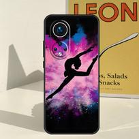 Gymnastics Oil Painting Case For Huawei P30 P20 P60 P40 Lite Nova 9 5T P Smart Honor Magic 5 Pro 50 70 X8 X9a Cover Huawei P30 Lite