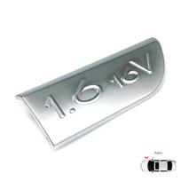 BSP563-2 Chrome 1.6 16V Badge Emblem 8200209130 Right for Renault Megane MK2 Scenic MK2