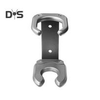 Sieninis laikiklis, skirtas Dyson Airstrait HT01 plaukų tiesintuvui, vietos taupantis, tvirtas metalinis plaukų tiesinimas geležinis sieninis laikiklis, laikiklio laikiklis pilka