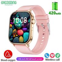 SACOSDING New GPS Sports Trajectory Smart Watch Bluetooth Call Health Monitoring Compass Outdoor Fitness Smart Watch for Men and Women 2025