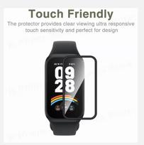 3D lenktų kraštų plėvelė Xiaomi Smart Band 9 Active HD minkštas išmaniojo laikrodžio ekrano apsauginis stiklas ne stiklas Redmi Band 3 3 priedams For Redmi Band 3