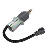 12V Kuro išjungimo solenoidas 1751ES 12A3UC12B1S Tikslus kuro išjungimo sustabdymo solenoidinis vožtuvas generatoriaus varikliui