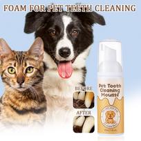 Pet Teeth Cleaning Foam, Advanced Oral Care 60ml Foaming Tartar Remover For Dogs One Size geltona