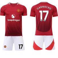 2024-25 Manchester United red home jersey #10 Rashford Football Jerseys 28