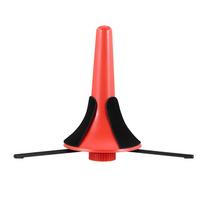 Portable Tripod Holder Stand Foldable Trumpets Tripod Holders  Musical Instrument raudona
