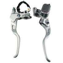 22mm Motorbike Hydraulic Brake Pump Clutch Levers Accessories Universal Motocross Motorcycle Brake Lever Handlebar Style 1