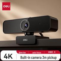 Deli 4K USB Webcam with Microphone