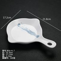 Smash Resistant Melamine Tableware Dinner Plate Western Food Plate Pizza Plates Handle Steak Plates Sushi Dish Fruits Snack Tray