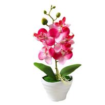 Fake Bonsai Orchid Flowers Artificial Flower 1pc ABS 27cm Height Artificial Phalaenopsis Home D cor Floral D cor