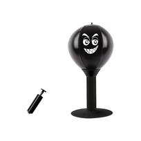 Punching Speed Ball with Stand and Air Pump Adjustable Height Desktop Boxing Reflex Training Equipment for Adults and Kids Stress Relief One Size