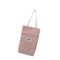 Waterproof Bottle Carrier Tote Bag with Handle Durable Lightweight Portable Design Suitable for Outdoor and Travel Use One Size rožinė