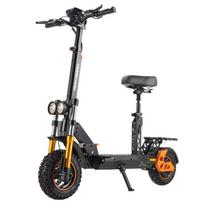 TWOFISH V5 MAX Adult Electric Scooter 1000W Motor F11/10R Off-road tires 48V 18AH Battery Foldable E-Scooter With Seat