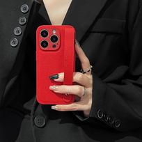 Wrist Strap Retro Brown Leather Case For For Iphone 16 1 14 Plus 13 12 11 Pro Max X XS XR Camera Protection Shockproof Matte Cover For iPhone 15 Pro