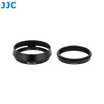 JJC 49mm Metal Lens Hood for Fujifilm X100VI X100V X100F X100T X100S X100 X70 replaces Fujifilm LH-X100 AR-X100 Adapter Ring juoda