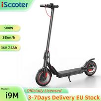 iScooter i9M 35KM/H Electric Scooter 10-inch Road Tire 500W 36V/7.5AH Foldable Commuting Lightweight E Scooter i9M 35KM/H juoda