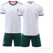 Football training jersey 2526 World Cup Mexico national team away football jersey No. 14 white 9 Raul 22 lo #16
