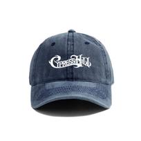 Cypress Hill Vasarinė beisbolo kepuraitė Nusidėvėjusios Tėčio Kepurės Unisex Lauko Reguliuojamos Medvilninės Kepurės MZ black