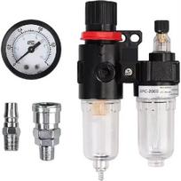 Air Compressor Air Treatment Unit AFR 2000+AL 2000 G1/4  Regulator Trap AFC 2000 Oil Water Separation Meter AFR-SMPM20