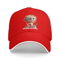 Ballerina Capuccina Funny Italian Brainrot Outfits Unisex Women Baseball Caps Trucker Hat Travel Headwear Adjustable Snapback Hat One Size