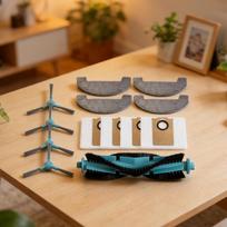 Robot Vacuum Cleaner Accessories For Q8 Max/Mova E20 PLUS: Efficient HEPA Filter, Zero-Tangle Brushes Appliance Parts China Mainland
