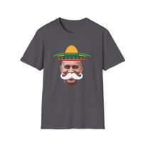 Mens Funny T Shirt Hakeem Jeffries Mexican Sombrero T-Shirt S įvairiaspalvis