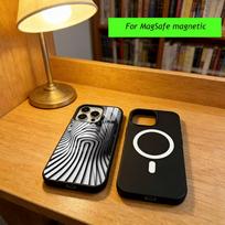 Trippy Body Art Phone Case For iPhone17,16,15,14,13,12,11 Plus,Pro Magnetic For Magsafe Wireless Charging iPhone17Air