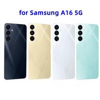 Back cover for Samsung Galaxy A16 SM-A165 A166 A166B A165F/M A166U battery cover Housing Cover Repair Parts Battery Door A16 5G A166 Black