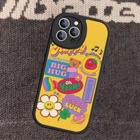 Popular LOGO W-Wiggle Phone Cover For iPhone 11 12 13 14 15 16 Pro Max Mini Plus Soft Leather Case iphone XS