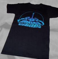 1979 Scorpions Lovedrive Retro Rare Black T-Shirt Mens Womens Tees Top XL