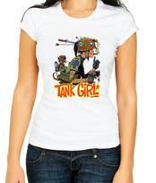 Charlie Don't Surf Tank Girl, 3/4 Short Sleeve T Shirt Mens Womens Tees Top Woman F014 4XL