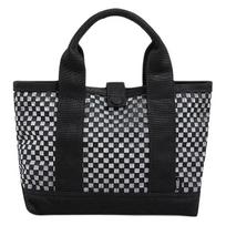 Vans Polyester Tote Bag, Shopping Bag, Handbag Unisex Black VN000GG3BLK