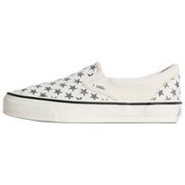 Vans Premium Classic Slip On Canvas Comfortable Support Skateboard Shoes Unisex White Black VN000Z7ZKIG 45
