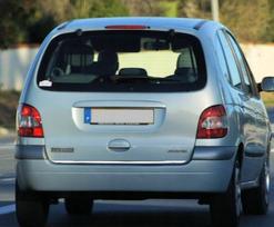 Renault Scenic I - Chromuota Chromo Juosta Dangtį