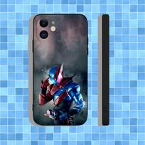K-KamenS COOL Rider Phone Case For iPhone 17,16,15,14,13,12,11,Pro,Max,Plus,Air,X,XS,XR,SE,8,7,Mini,Soft Black Case iPhone12PRO