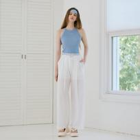 Egoist LAce BANdiNg Wide PANts Color  N A Es2opt14 BK/FF