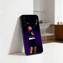 De La R-Rose Phone Case For Samsung S25,S24,S21,S22,S23,S30,Ultra,S20,Plus,Fe,Lite Black Shell Samsung S24ULTRA