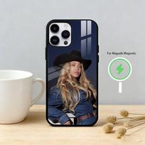 B-Beyonce Cowboy Phone Case For iPhone 17/16/15/14/13/12/Plus/Pro/Max for Magnetic Wireless Charging iPhone11PRO