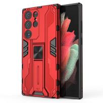 „Samsung Galaxy S23 Ultra Case“ automobilio laikiklio stovo magnetiniai šarvų dėklai, skirti Samsung S 23 S23 Plus S23ultra silikoniniam buferio dangčiui For S23 Ultra raudona