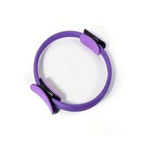 Yoga Pilates One Tone Fitness Ring Body Stretching Circle for Strength Training Yoga Pilate Equipment violetinė