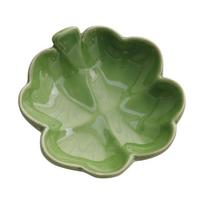 Sturdy Ceramic Clovers Jewelry Storage Tray Safe Multiple Section Organizers 1